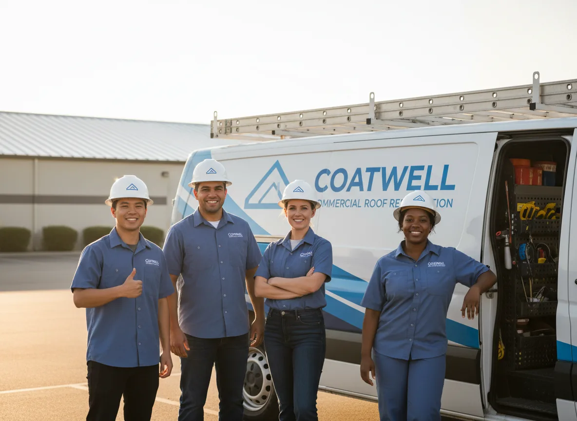 Commercial roof coating company in Mulhall, OK
